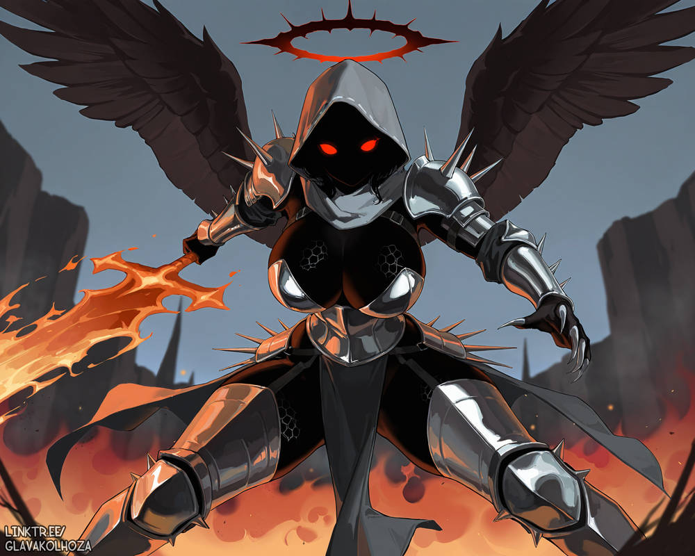 Fallen Angel Rear View Fallen angel by GlavaKolhoza on DeviantArt