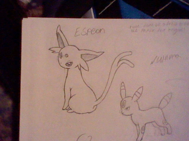 Espeon Sketch