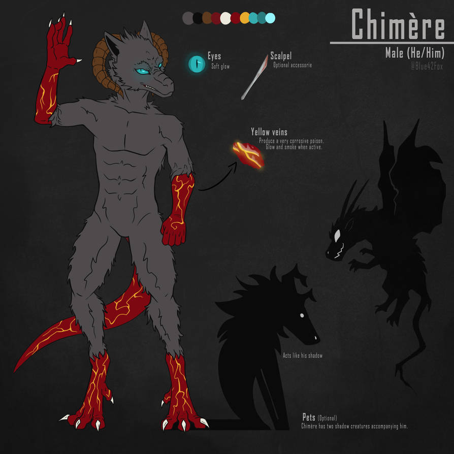 Chimera Reference Chimere Reference (2022) by Blue42Fox on DeviantArt
