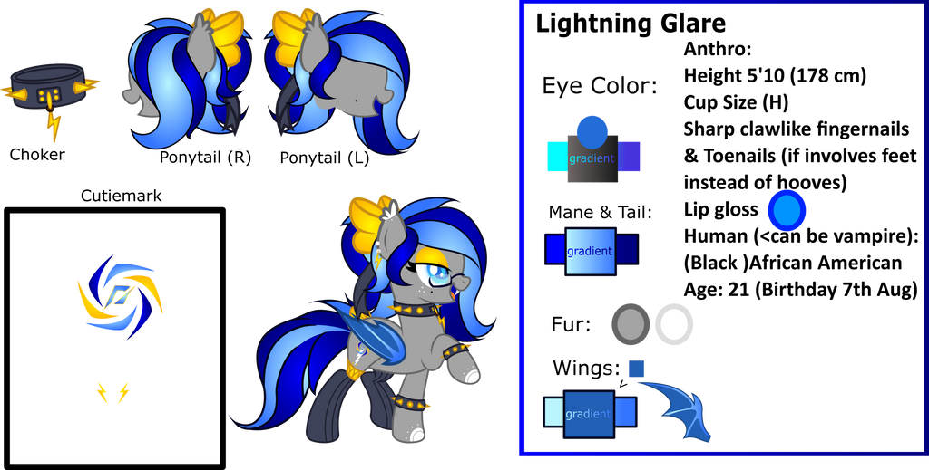 Lightning Glare Ref Sheet by ThunderboltX33 on DeviantArt