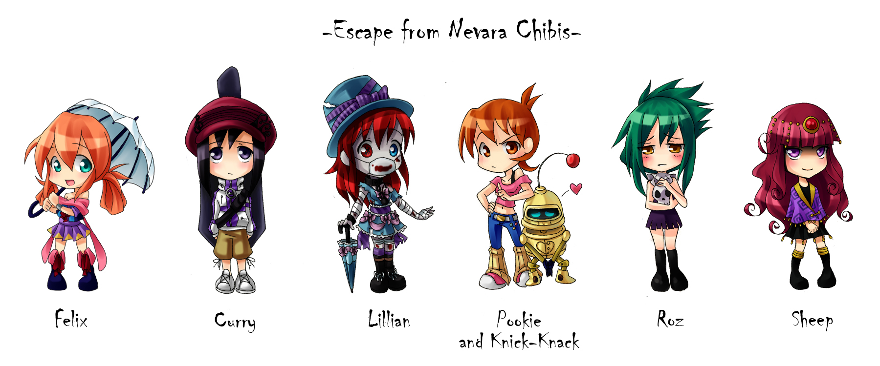 EfN Chibis-Chicas