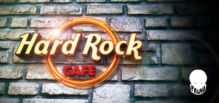 LOGO HARD ROCK CAFE 3D