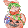 Prompt: Costume: Pumpkinception