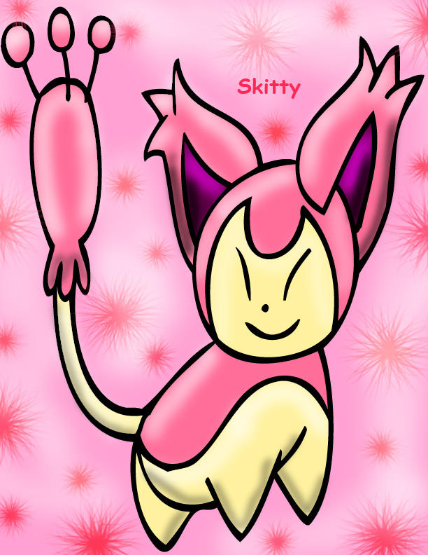 Skitty by ticenette on DeviantArt