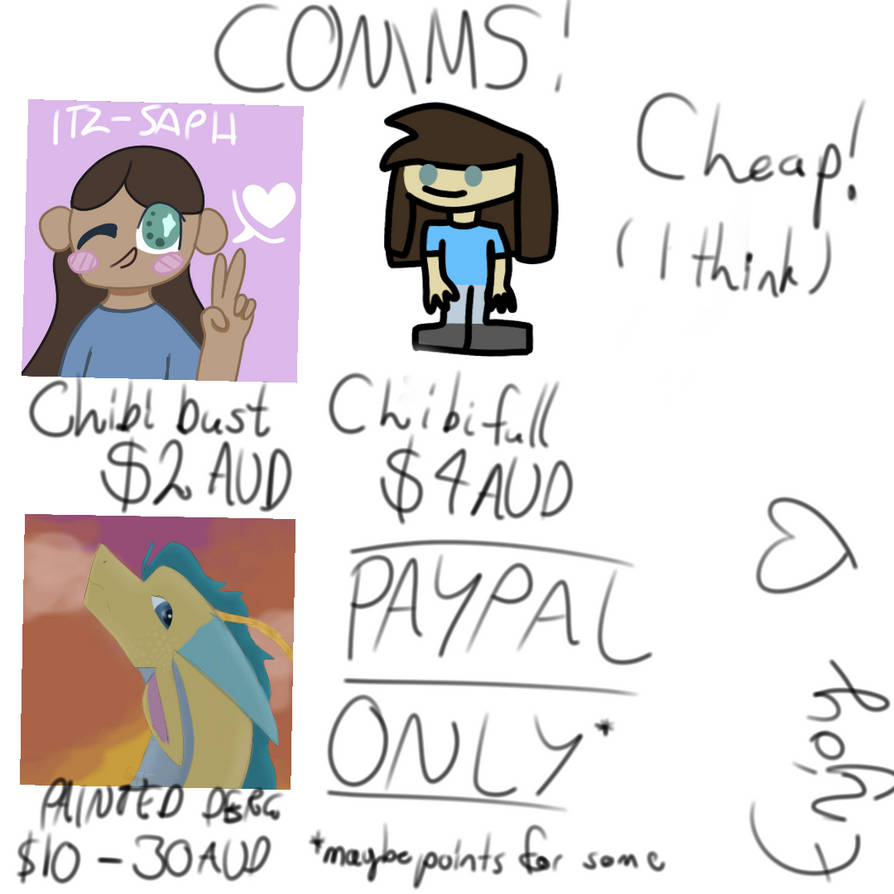 Saph's Commissions! by Itz-saph on DeviantArt