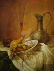 Still life. (copy) 40x50. 2010. Oil painting.