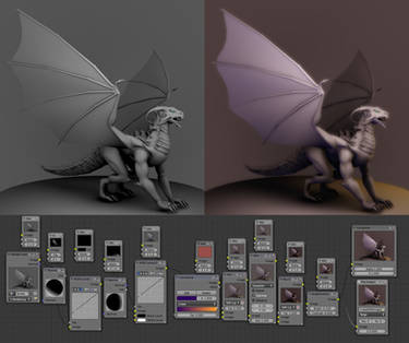 Blender Dragon W.I.P