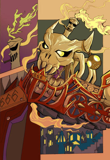 Hell Train Draw hell's train by nazdcat on DeviantArt