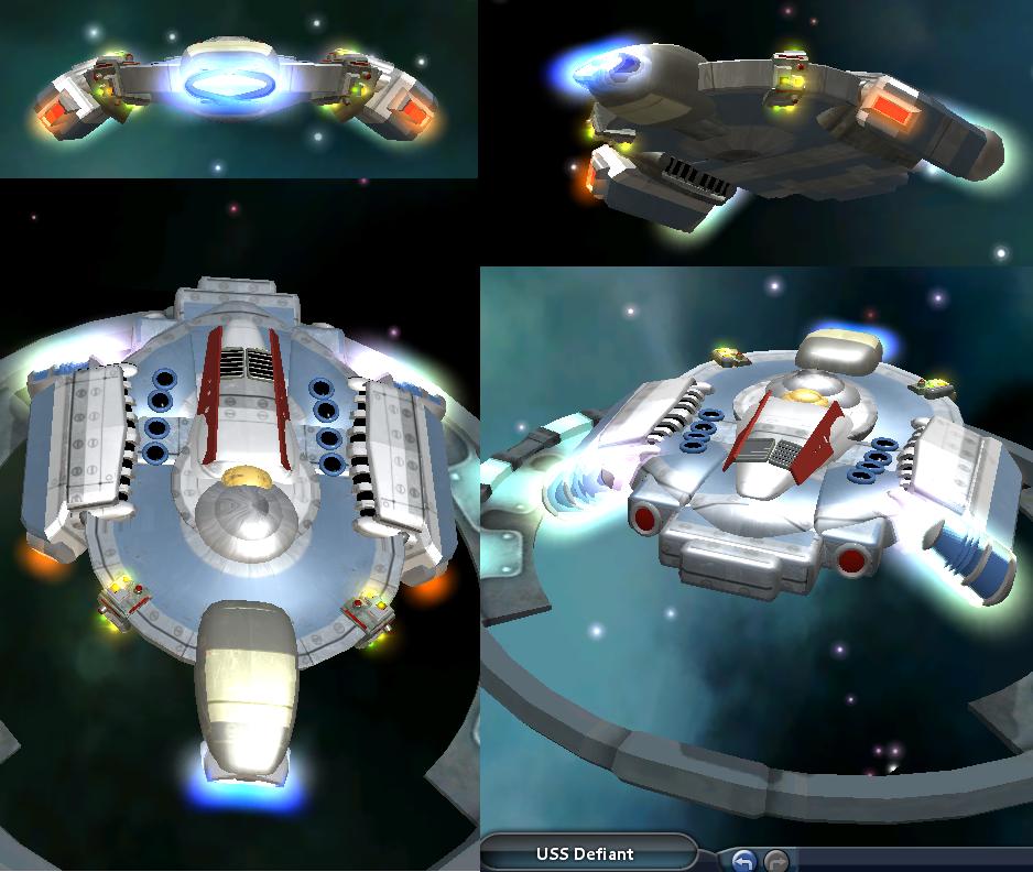 USS Defiant in Spore