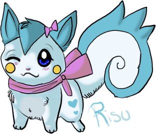 Risu Rabbit Risu the Pachirisu by lulubellct on DeviantArt