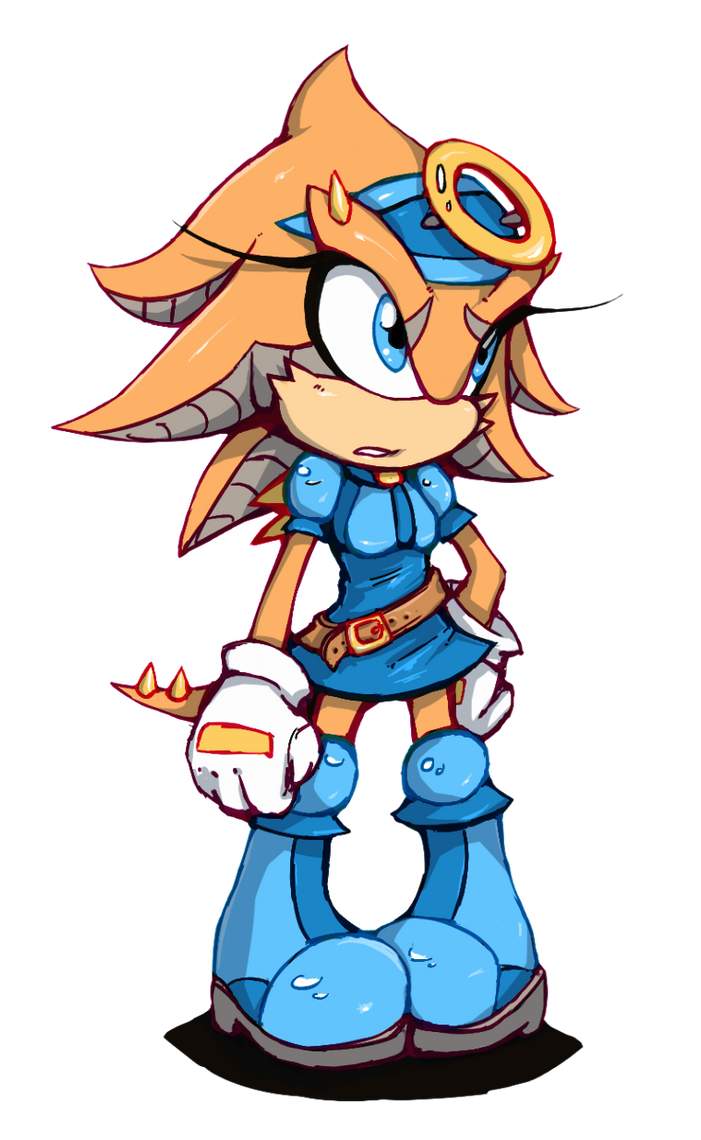 Ark the Lizard (Maria Robotnik) by Cylent-Nite