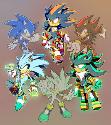 sonic shadow and silver fusion｜TikTok Search