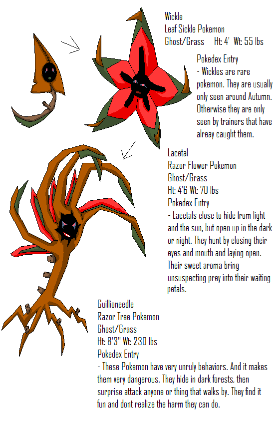 Fakemon Planta Fantasma by LEIRATOLENTINO on DeviantArt