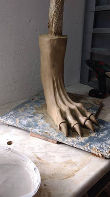 Sergal Latex Feet