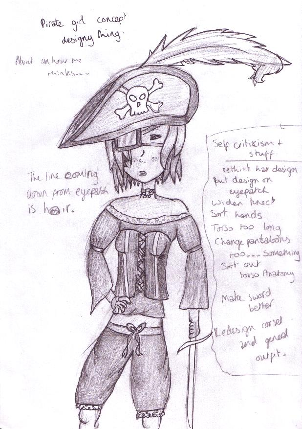 Pirate Girl concept