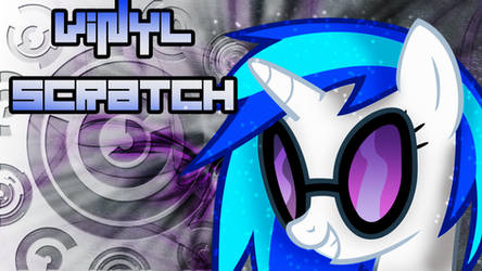 Vinyl Scratch's hard mix Wallpaper