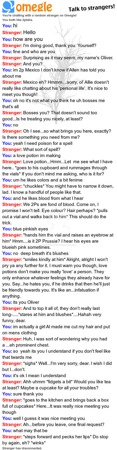 Omegle chat 2p England x 2p Mexico by lonelychild4ever on DeviantArt