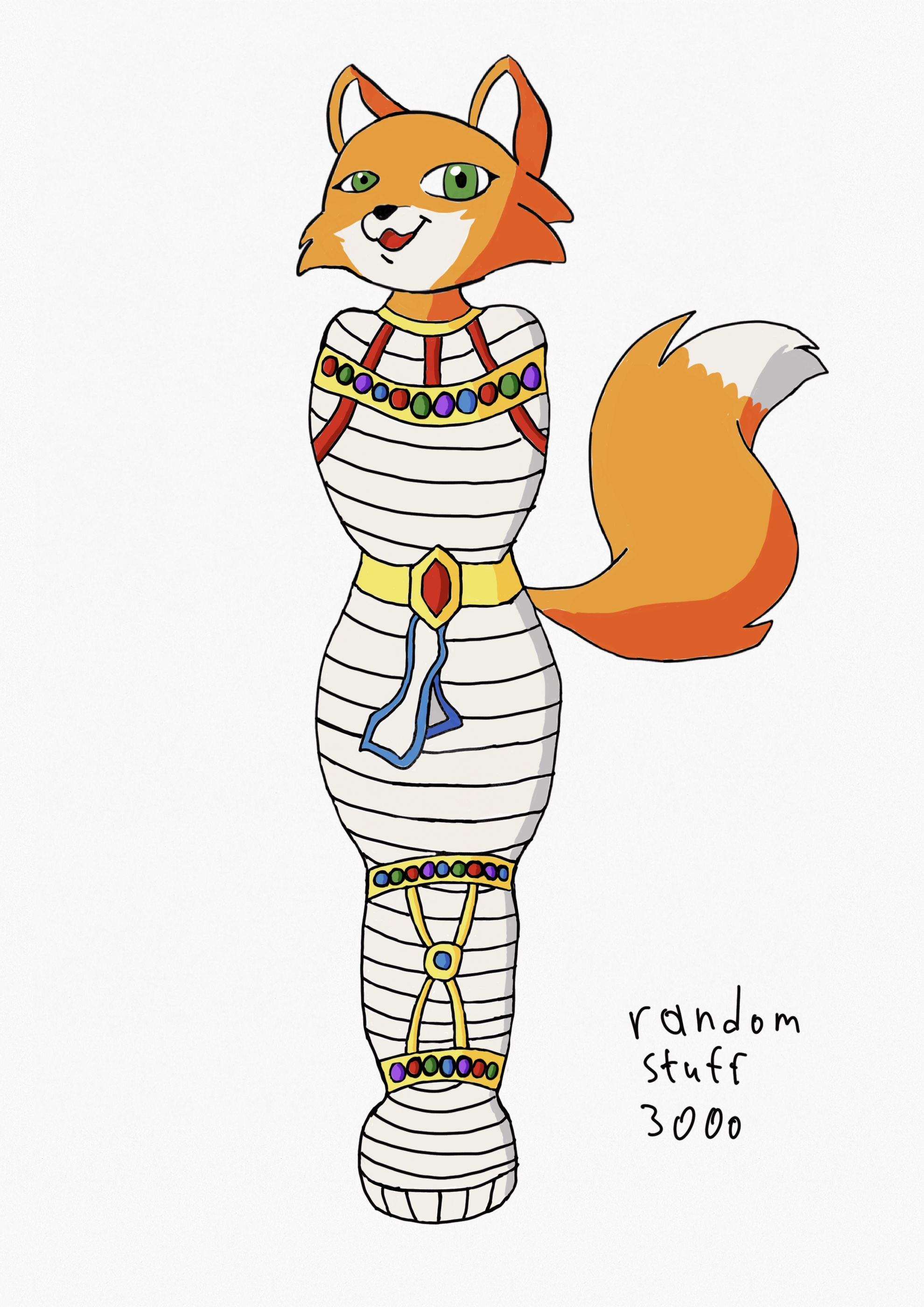 Deviantart Request From Randomstuff3000 Foxy Roxy wrapped up nicely by randomstuff3000 on DeviantArt