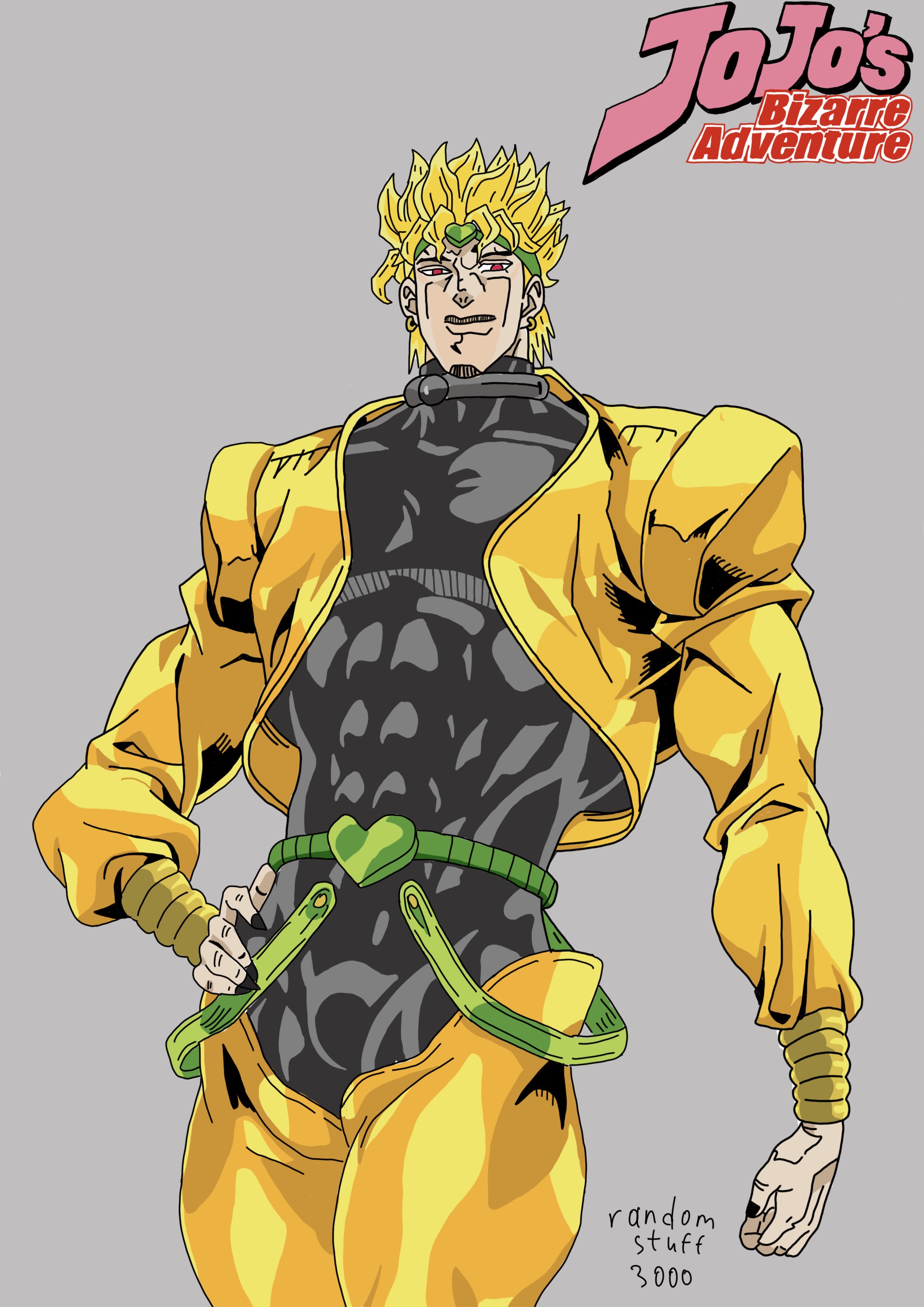 Deviantart Request From Randomstuff3000 Dio Brando by randomstuff3000 on DeviantArt