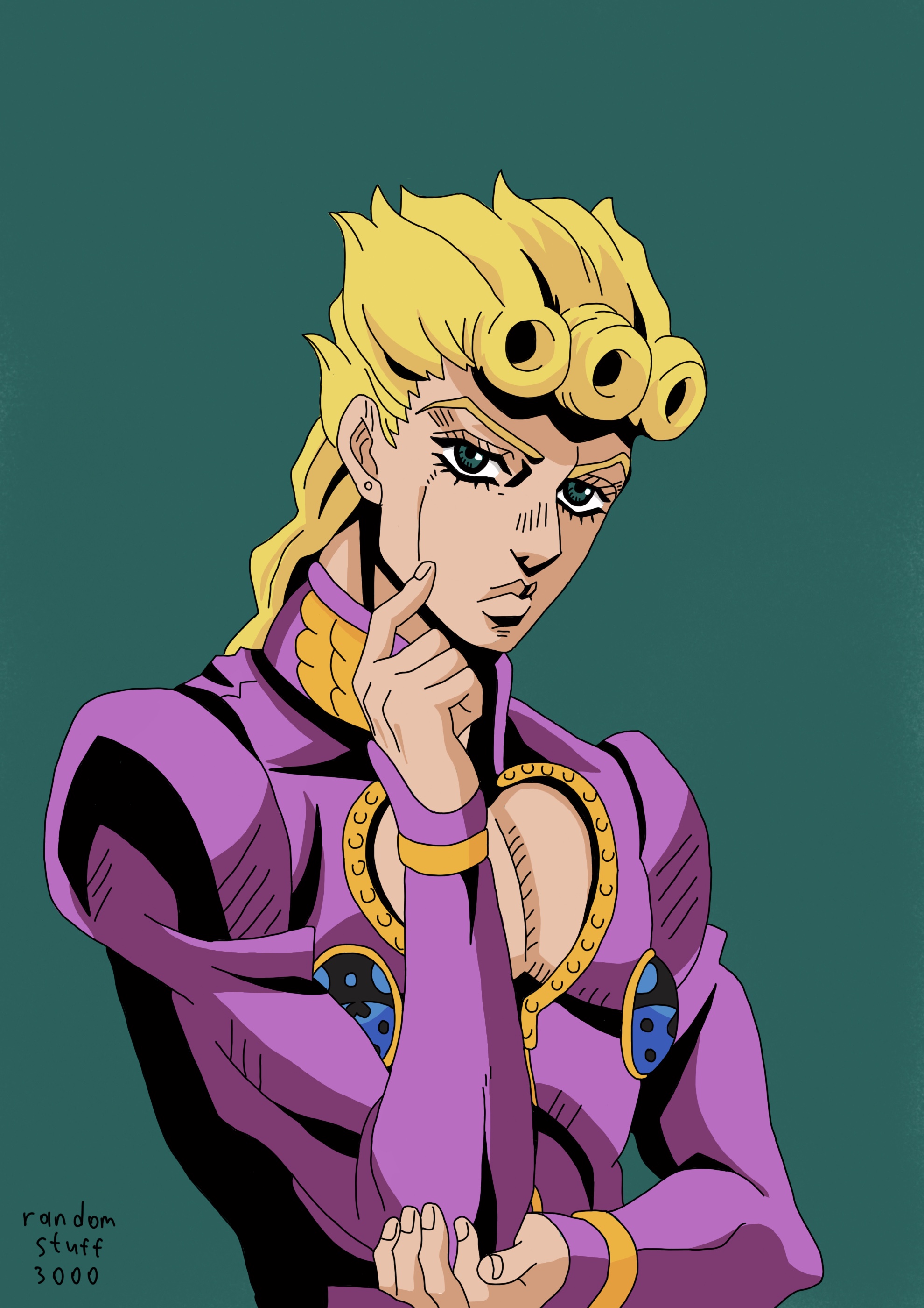 Deviantart Request From Randomstuff3000 Giorno Giovanna by randomstuff3000 on DeviantArt