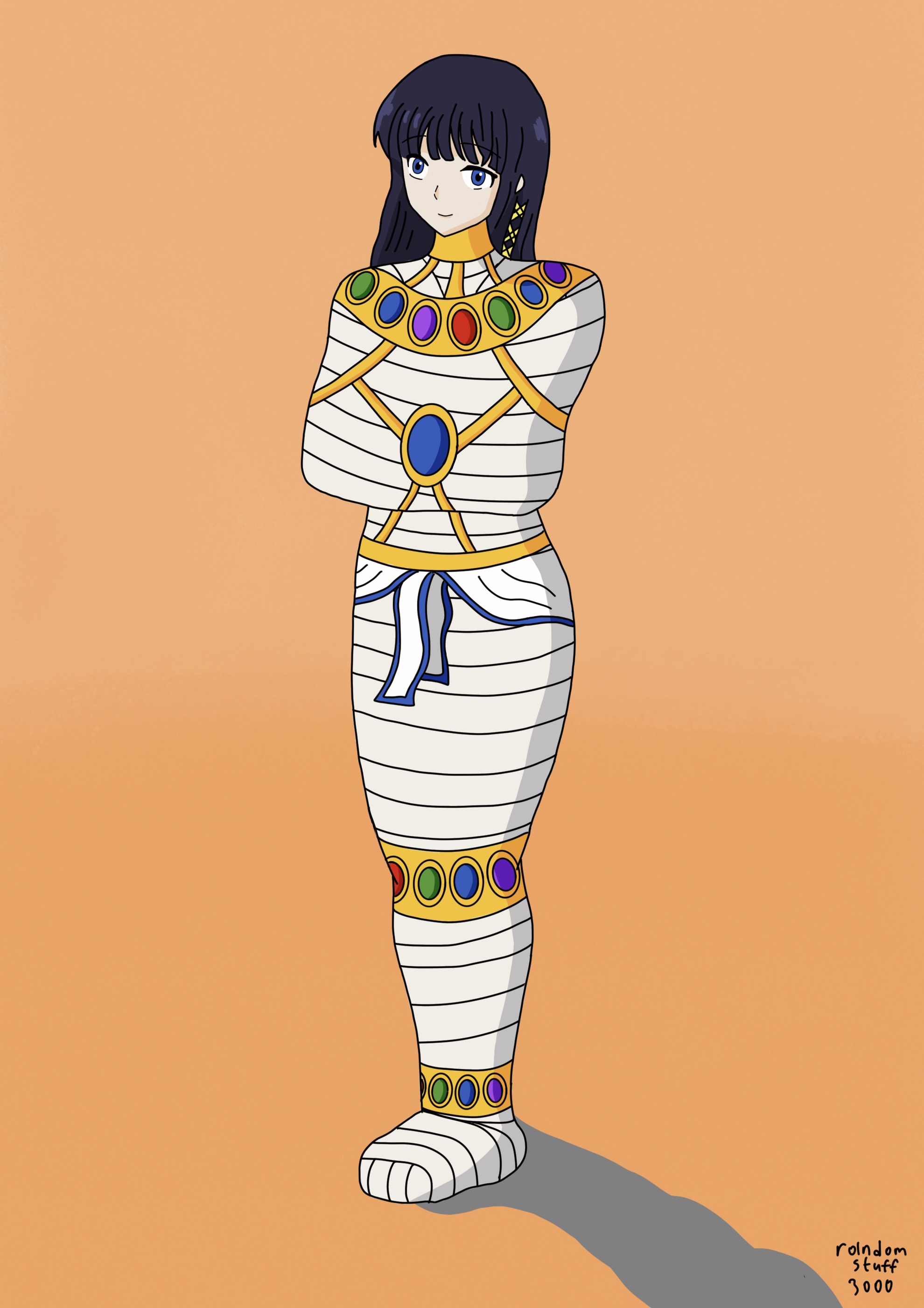 Deviantart Request From Randomstuff3000 Miyuki Shiba mummified by randomstuff3000 on DeviantArt