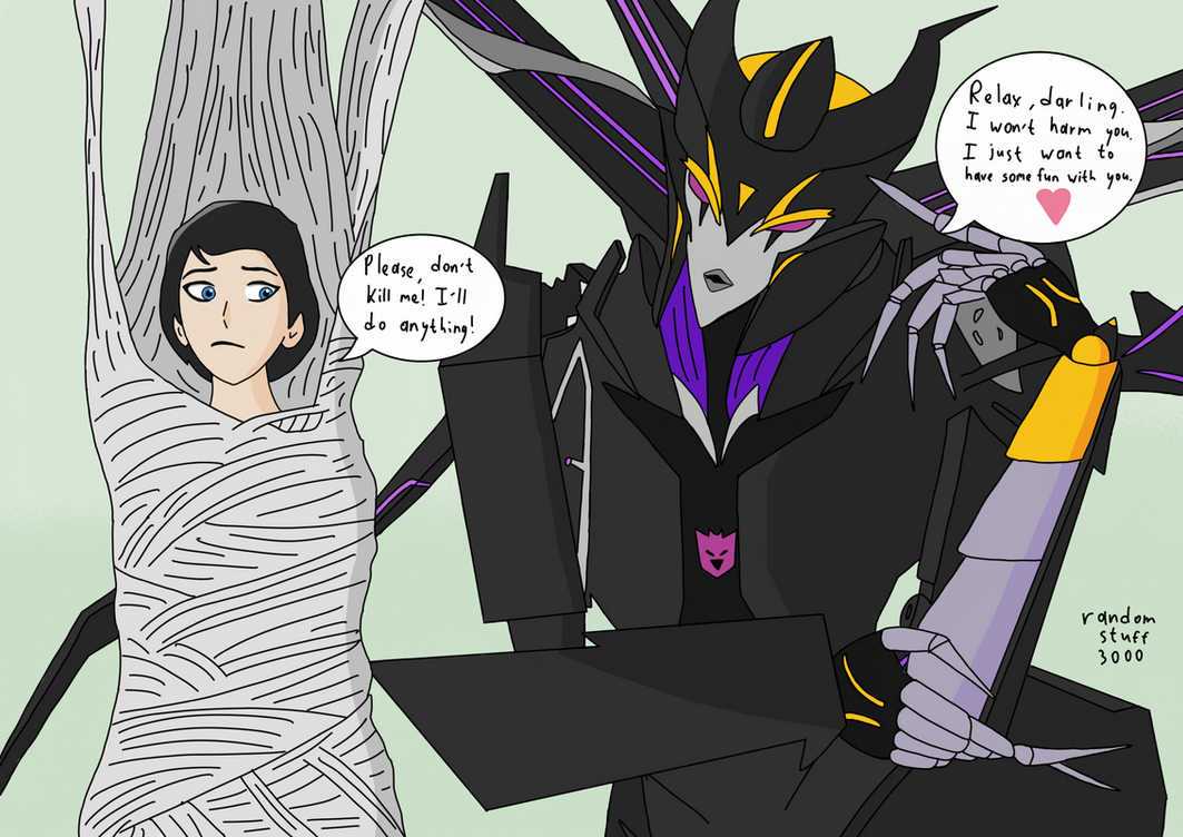 Deviantart Request From Randomstuff3000 Airachnid and her new pet by randomstuff3000 on DeviantArt