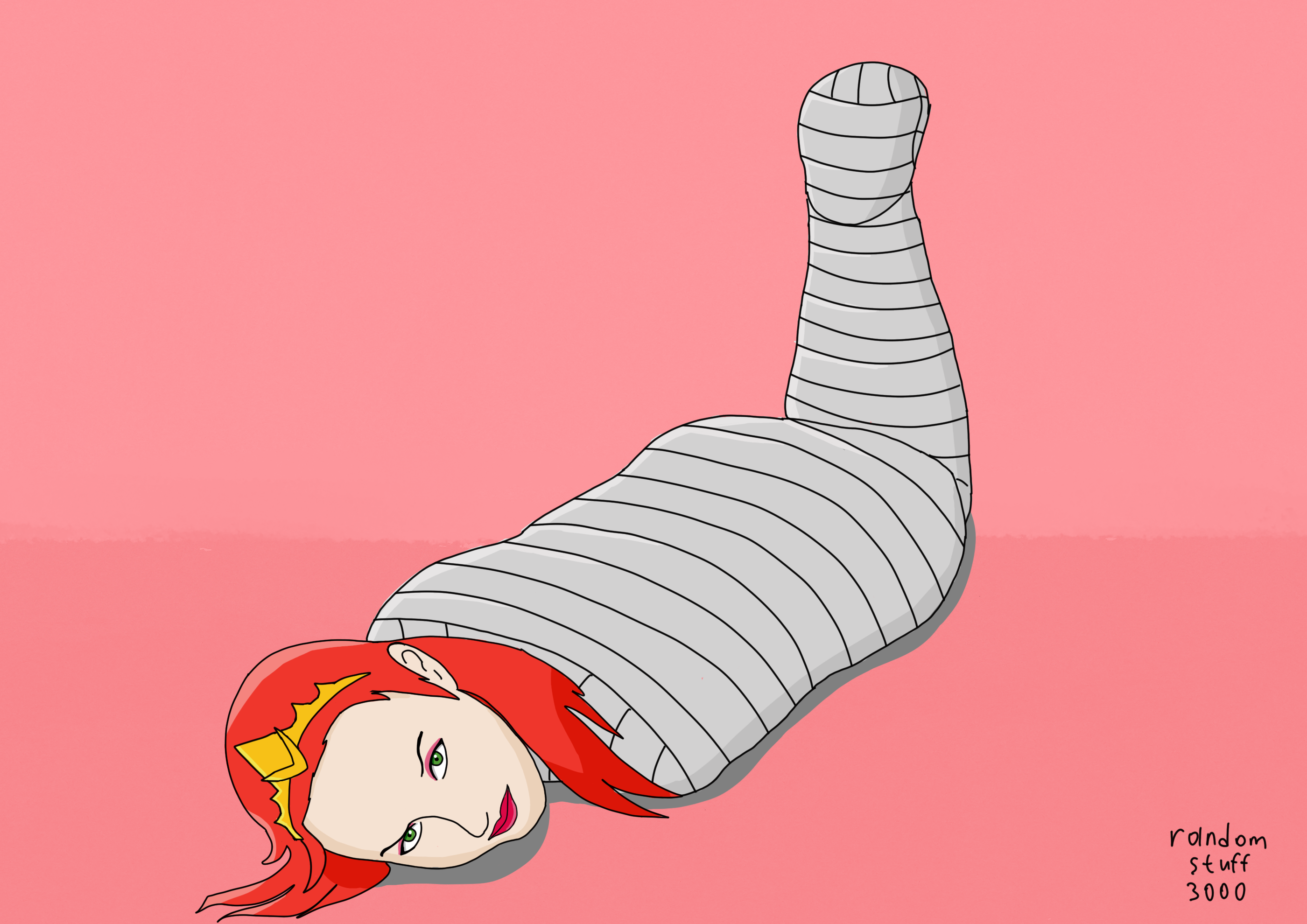 Deviantart Request From Randomstuff3000 Mera wrapped up by randomstuff3000 on DeviantArt