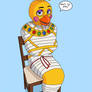 Toy Chica nicely mummified