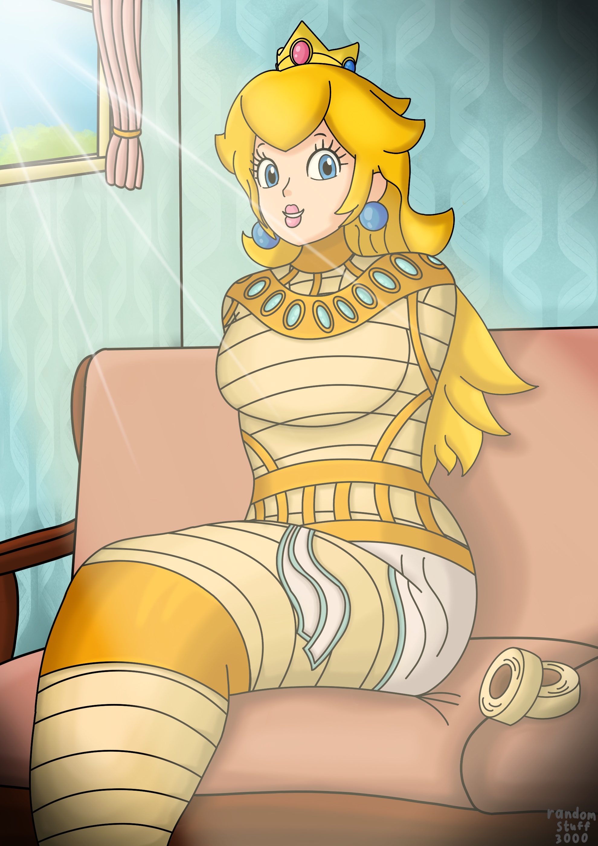 Deviantart Request From Randomstuff3000 The royal treatment of Princess Peach by randomstuff3000 on DeviantArt