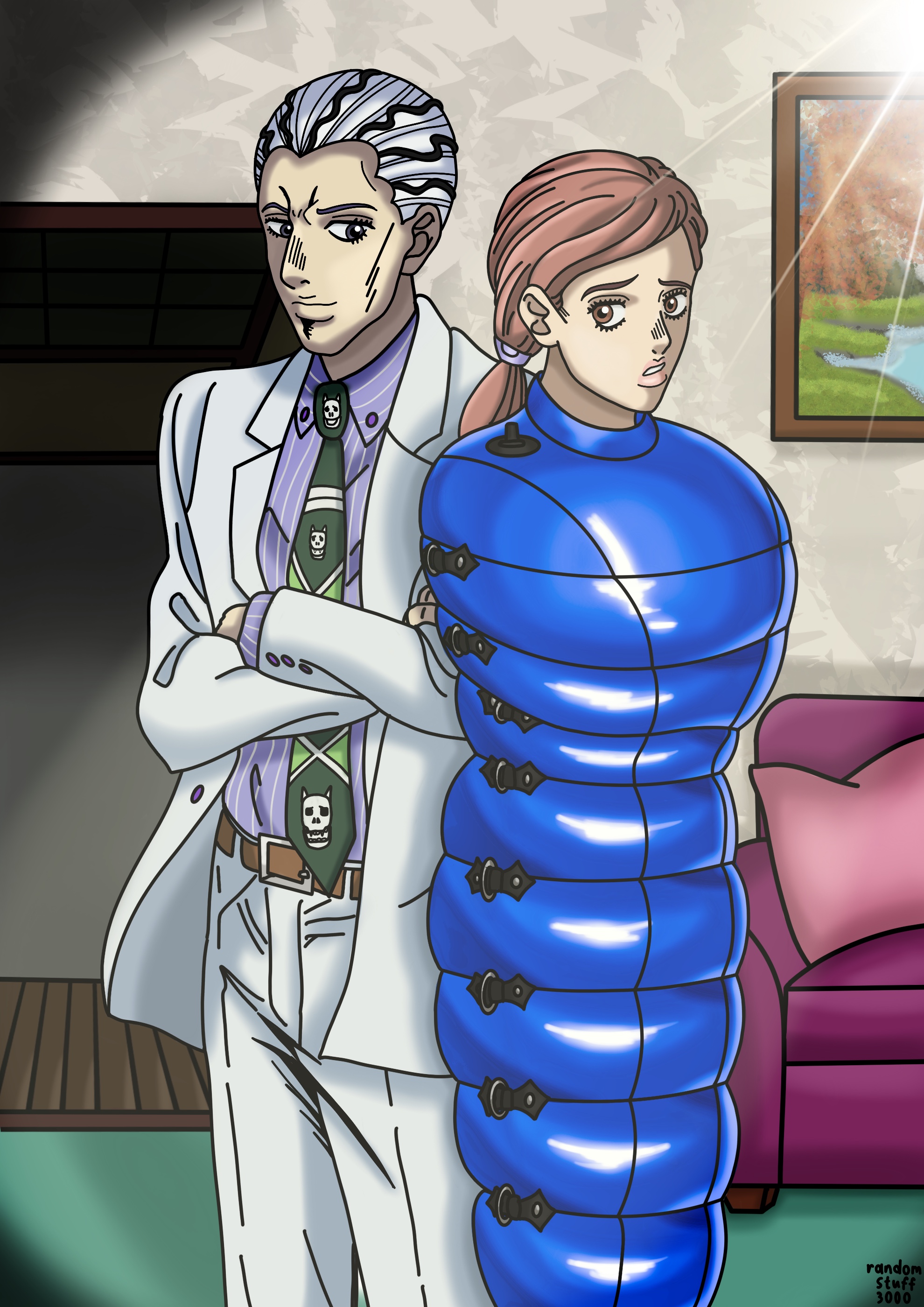 Deviantart Request From Randomstuff3000 Shinobu in danger by randomstuff3000 on DeviantArt