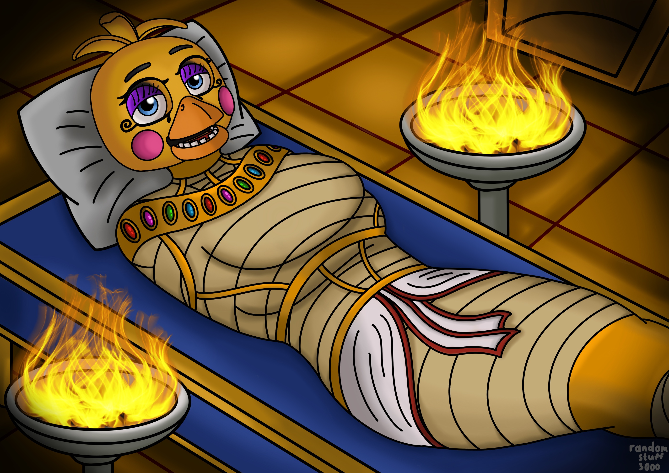 Deviantart Request From Randomstuff3000 The mummified goddess by randomstuff3000 on DeviantArt