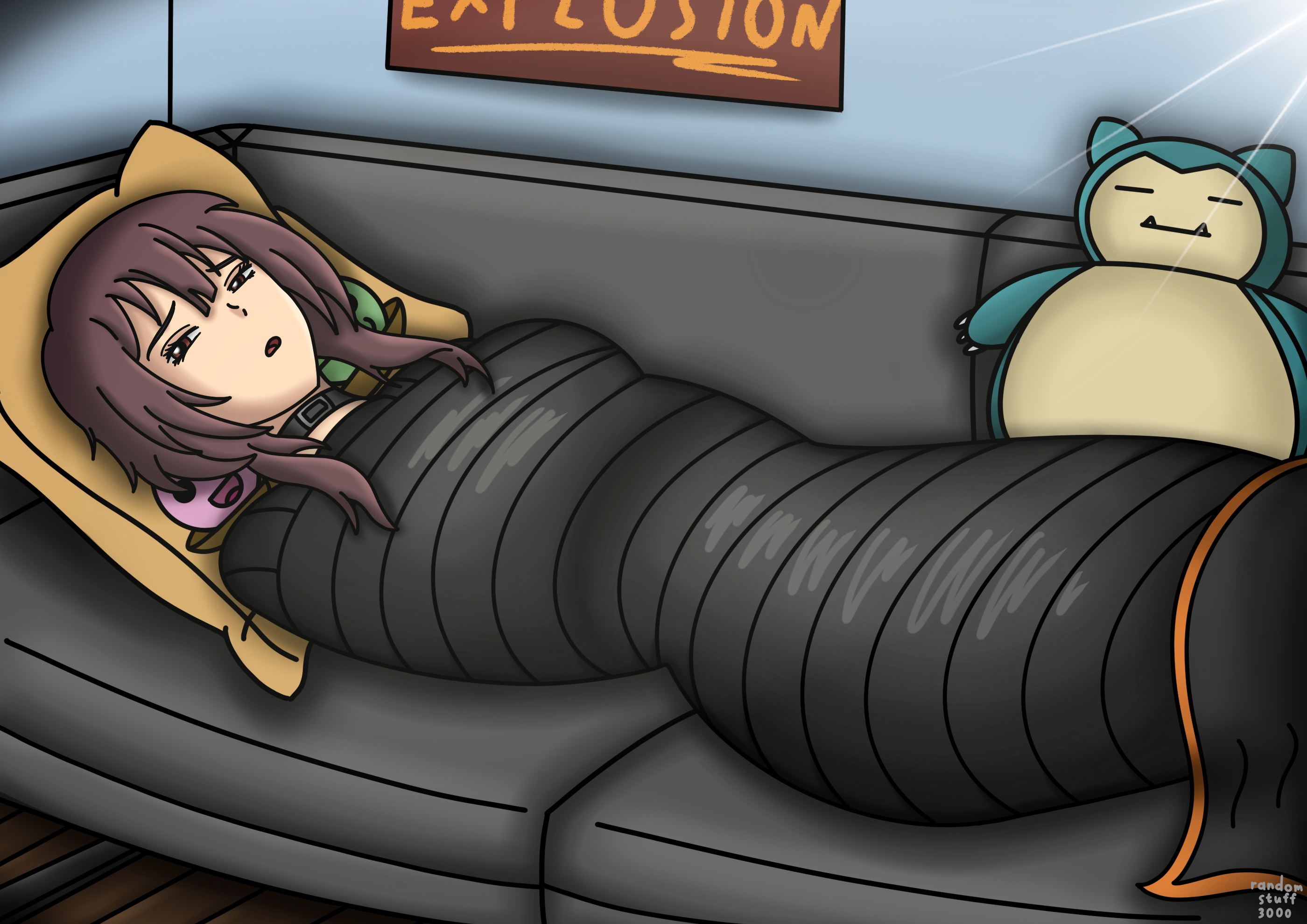 Deviantart Request From Randomstuff3000 Wakey wakey, Megumin... by randomstuff3000 on DeviantArt