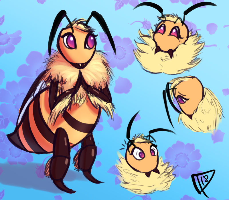 Bee Deviantart Style Bee by ParadigmPizza on DeviantArt