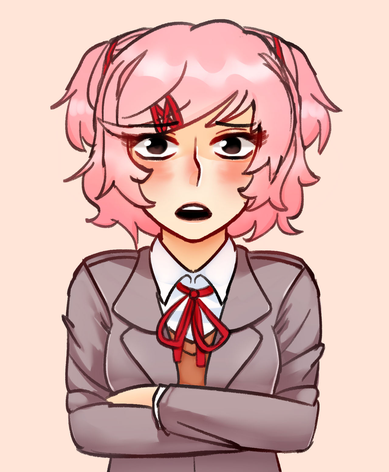 Natsuki Rigs Natsuki by LittleWing-Art on DeviantArt