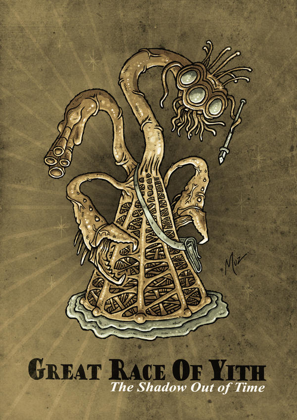 Metal Yith Great Race Of Yith by muzski on DeviantArt