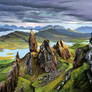 Scottish landscapes - Sound of Raasay, Skye