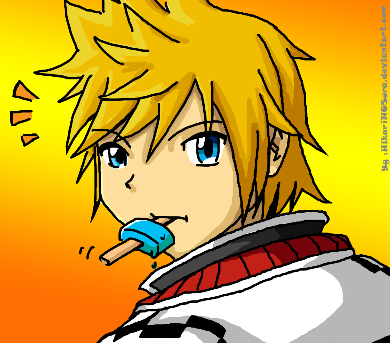 Roxas and the sea salt ice cream