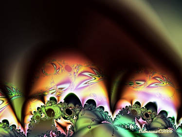 Fractal Beettles Flowers