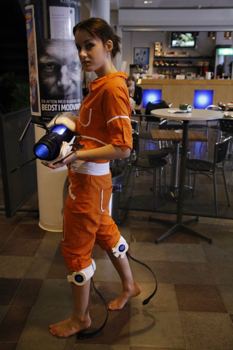 Portal - Chell cosplay