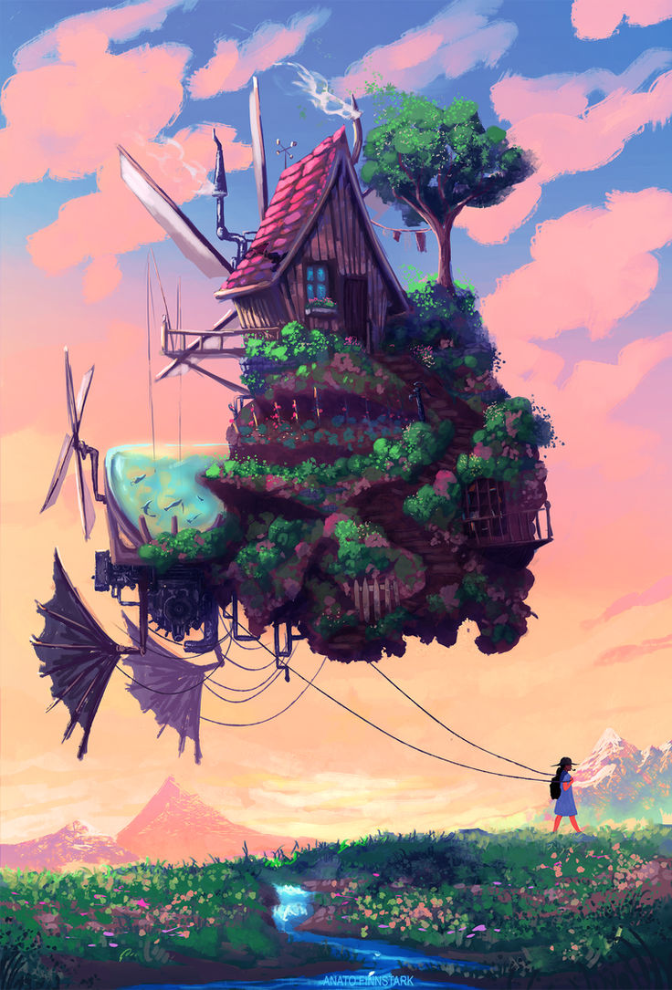 The moving house by AnatoFinnstark on DeviantArt