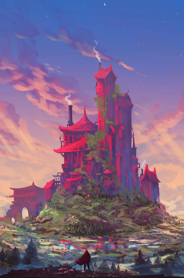 The red Kingdom ( speedpaint 1h45 ) by AnatoFinnstark