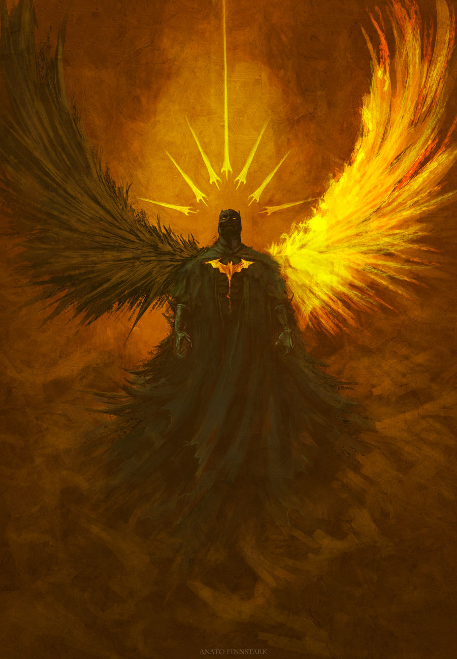 Between light and darkness ( batman ) by AnatoFinnstark