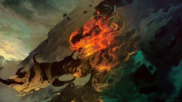 Glorfindel fighting the Balrog ( Tolkien )