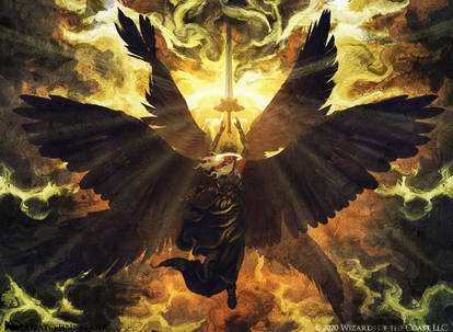 Magic the gathering : Admonition Angel