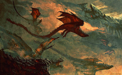 Dragon of the war of wrath ( silmarillion )