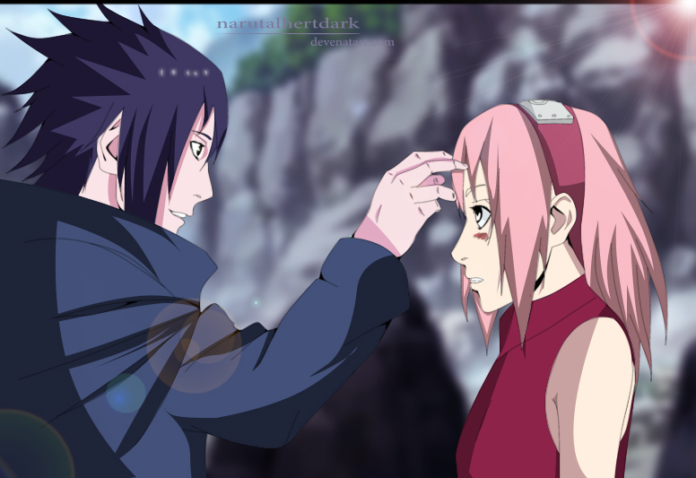 Sasuke And Sakura....