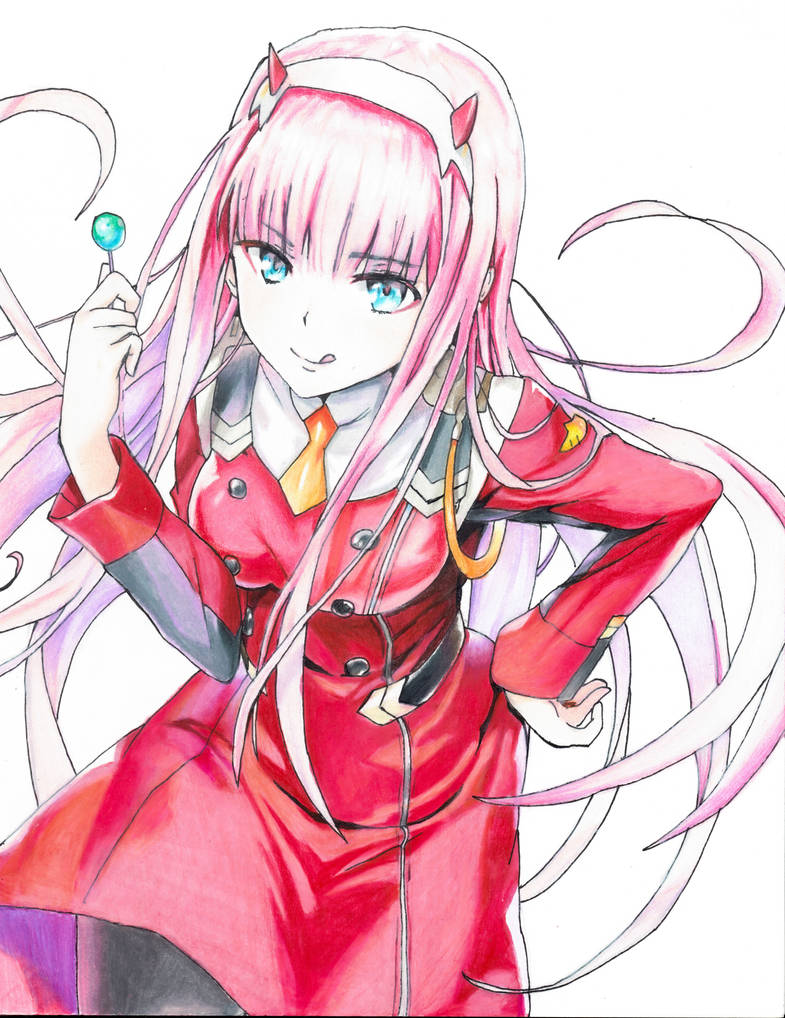 Zero Two Darling In The Franxx By Artcoresama On DeviantArt zero-two-darling-in-the-franxx-by-artcoresama-on-deviantart