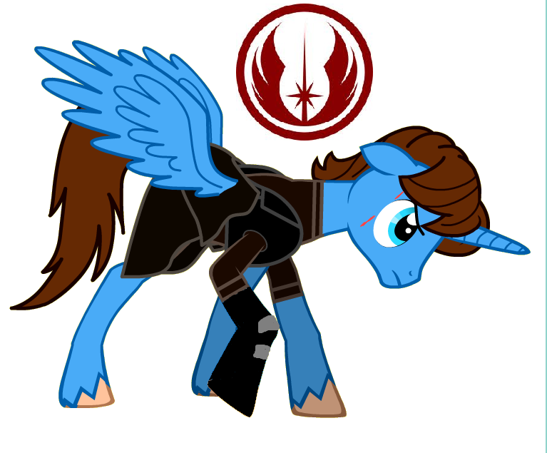 MLP Anakin Skywalker Alicorn