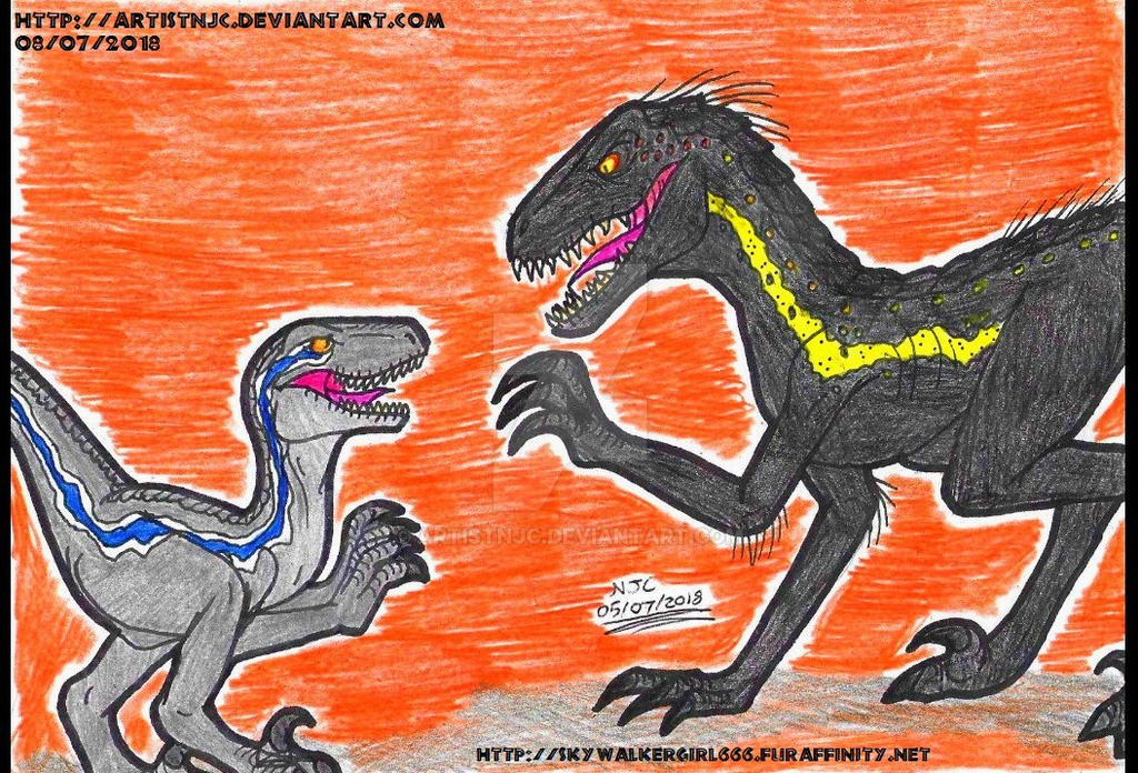 Blue X Riper Blue Vs Ripper by artistNJC on DeviantArt