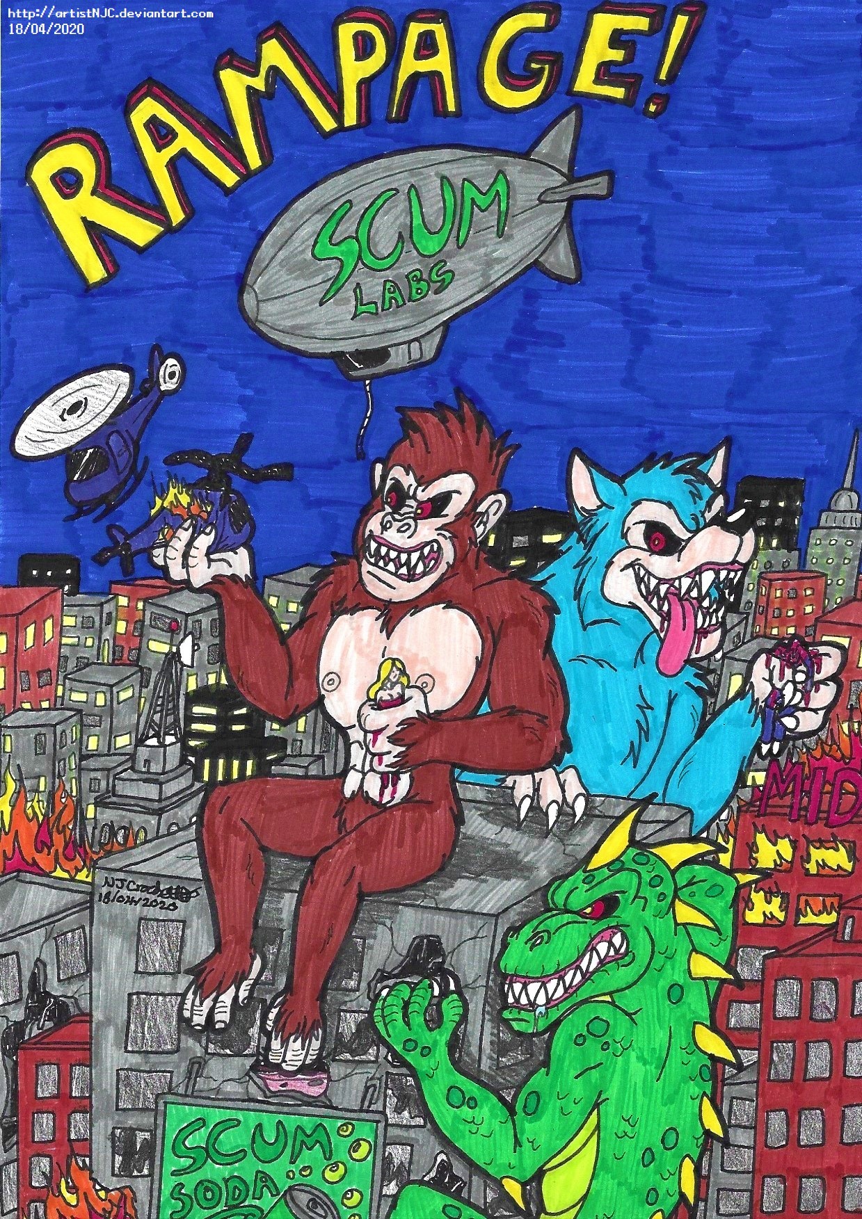 Deviantart Gts Rampage 3d Rampage by artistNJC on DeviantArt